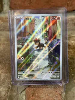 Pokemon TCG | Litleo | 139/132 | Mega Evolution | ILLUSTRATION RARE | NM - Image 1