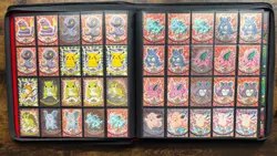 Vintage Pokemon Card Binder Collection Lot TOPPS Chrome - Image 3