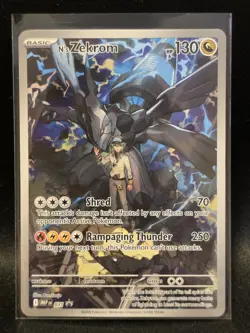 Pokemon TCG Ascended Heroes ETB N’s Zekrom 031 Black Star Promo NM - Image 1