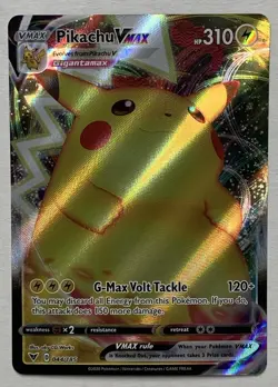 Pokemon Vivid Voltage Pikachu VMAX 044/185 Full Art Ultra Rare NM - Image 1