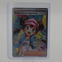 Pokemon Rosa's Encouragement 123/088 Perfect Order Trainer Card English - Image 1
