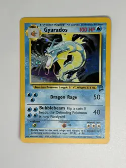 Gyarados 7/130 - Pokemon TCG Base Set Holo Rare - Image 1