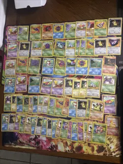 Vintage Pokemon Card Lot WOTC First Edition Fossil Jungle Team Rocket 75 Cards - Image 1