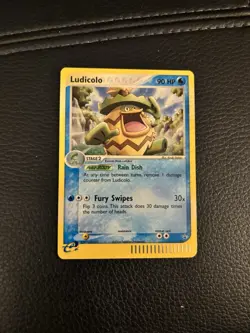 Pokemon Ludicolo Holo Black Star Promo #020 2004 Pokemon TCG Card Stock - Image 1