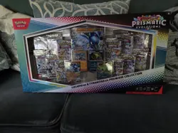 Pokemon TCG Scarlet Violet Prismatic Evolutions Premium Collection Box - Image 1