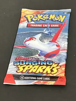 Pokemon TCG Surging Sparks Booster Pack - Sealed [Random Pack Art + 1 Per] - Image 1
