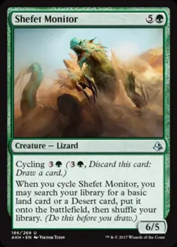 Shefet Monitor - Light Play MTG Amonkhet - Image 1