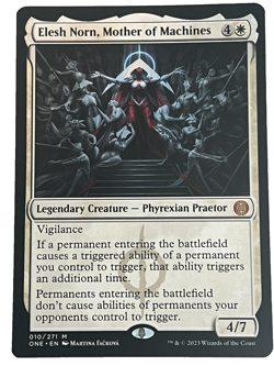 Elesh Norn, MTG - Mother of Machines Phyrexia: All Will Be One Regular - NM - Image 1