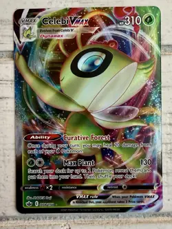 Celebi VMax 8/198: Chilling Reign Pokemon TCG NM/MINT CONDITION!! - Image 1