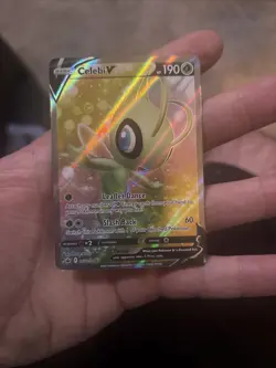 Pokemon TCG Celebi V Sword & Shield - Chilling Reign 160/198 Holo Full Art Ultra - Image 1