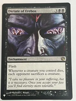 Dictate of Erebos, - MTG - The List Reprints, #65 - Image 1