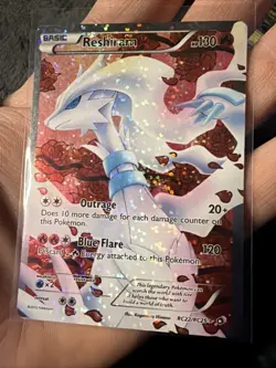 Pokemon TCG Reshiram RC22/RC25 Full Art Rare Legendary Treasures - Image 4