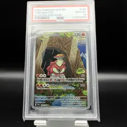 Pokemon | Turtonator | PSA 10 Stellar Crown 146/142 GEM Mint Illustration Rare - Image 1