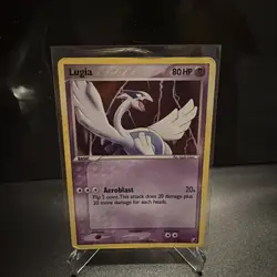 Lugia #29/115 Cosmos Holo Pokemon TCG EX Unseen Forces 2005 - Image 1