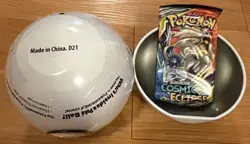 (1) Pokemon TCG Poke Ball Tin D21 (2020) Factory Sealed Cosmic Ball & 1 Pack - Image 2