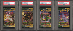 2021 Pokemon SWSH Evolving Skies Packs Sequential Art Set PSA 8 - Image 1