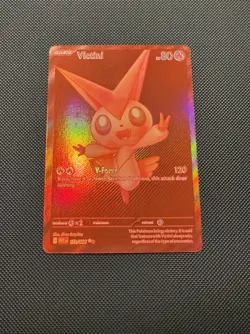 Pokemon TCG Victini 172/086 Sv: White Flare Black White Rare Near Mint - Image 2