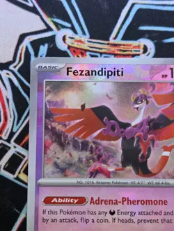 Pokemon TCG - Fezandipiti 045/131 (Master Ball Pattern) - Prismatic Evolutions - Image 3