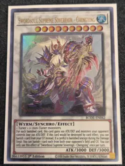 VLP Swordsoul Supreme Sovereign - Chengying - BODE-EN042 - Ultra Rare 1st Ed - Image 1