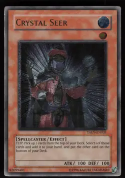 Crystal Seer (UTR) TAEV-EN031 Ultimate Rare ENHANCED TWED Yu-Gi-Oh - Image 1