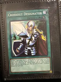 Crossout Designator L5DD-ENY28 Legendary 5d's Decks 1st Edition - Image 1