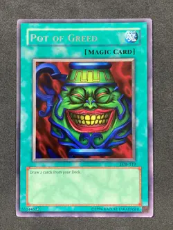 Pot of Greed LOB-119 The Legend of Blue Eyes White Dragon Unlimited - LP - Image 1