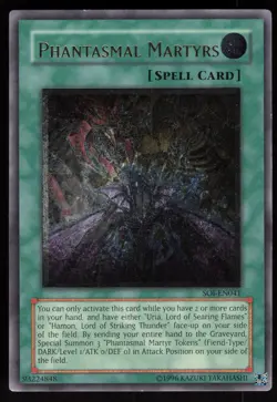 Phantasmal Martyrs (UTR) SOI-EN041 NA ENHANCED Ultimate Rare Yu-Gi-Oh - Image 1