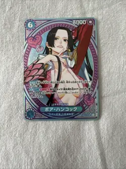 Boa Hancock EB03-026 SP Alt Art SR Heroines Edition One Piece Card Japanese NM - Image 1