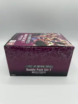 One Piece Card Game Double Pack Set 7 Display NOT SEALED A Fist Of Divine Speed - Image 3