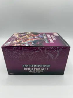 One Piece Card Game Double Pack Set 7 Display NOT SEALED A Fist Of Divine Speed - Image 5