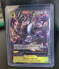 Gecko Moria (SR*) OP14-104 Alt Art One Piece TCG The Azure Sea's Seven NM - Image 1