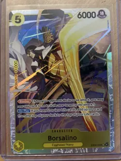 ONE PIECE TCG Borsalino Eb04-058 SR Adventure On Kami’s Island OP15 English - Image 1