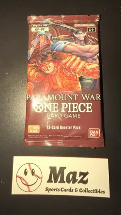 One Piece Paramount War Booster Pack Sealed OP-02 - Includes Blister Mag Holder - Image 4