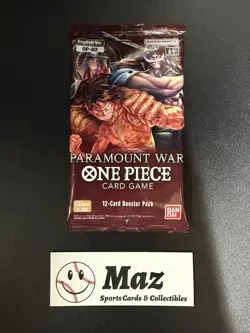 One Piece TCG Paramount War Booster Pack OP-02 English - MINT - Image 1