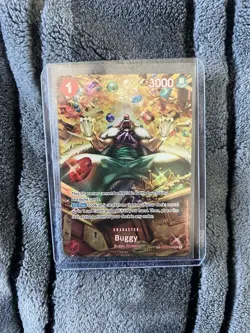 One Piece TCG - Buggy SP OP03-008 Wings of the Captain foil NM - Image 1