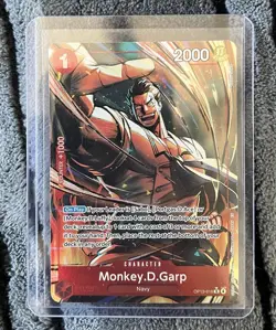 Monkey D. Garp Alt Art OP13-016 R Carrying on His Will ONE PIECE TCG English - Image 1