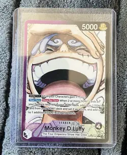 2024 One Piece Emperors in the New World Monkey.D.Luffy Leader Alt Art #OP09-061 - Image 1