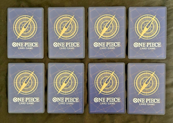 PLAYSET Nami EB03-053 SR One Piece LOT 8X- Nami 4x & Nico Robin 4x = 8X Yellow - Image 2