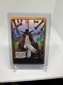 Dracule Mihawk Gold DON!! OP14 | NM | One Piece TCG | English - Image 1
