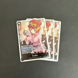 3x Koala SR EB03-042 ENGLISH One Piece Heroines (Near Mint) - Image 1