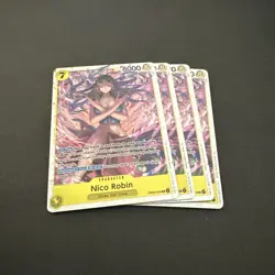 Nico Robin EB03-055 SR Extra Booster: One Piece Heroines Edition Playset X4 - Image 1