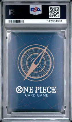 One Piece Monkey.D.Luffy Alternate Art OP11-118 A Fist of Divine Speed PSA 9 - Image 2