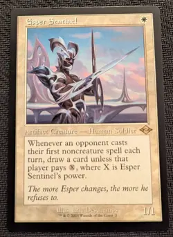 MTG Esper Sentinel RETRO FRAME Modern Horizons 2 Timeshift Nonfoil NM - Image 1