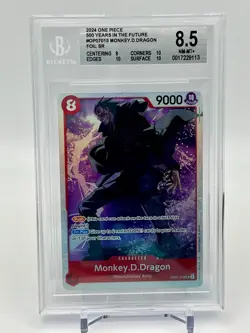 2024 ONE PIECE 500 YEARS IN THE FUTURE #OP07015 MONKEY.D.DRAGON FOIL SR BGS 8.5 - Image 1