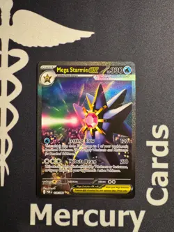 Pokemon TCG 1x Mega Starmie Ex - SIR - Perfect Order 118/088 NM - Image 1