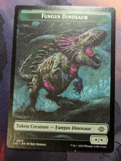 Token - Fungus Dinosaur - MTG - LCI 0012 - Image 1
