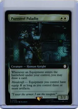 Puresteel Paladin - 170 - NM - Universes Beyond: Fallout - MTG - Image 1