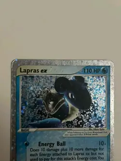 Lapras EX Pokemon Card 99/109, MP, Ruby & Sapphire Ultra Rare - Image 2