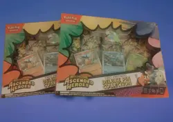 Lot Of 2 Pokemon Ascended Heroes First Partner Deluxe Pin Collection Sealed New - Image 1