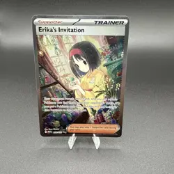 Erika's Invitation 203/165 Sv: Scarlet & Violet 151 Holo Pokemon TCG Card NM - Image 1